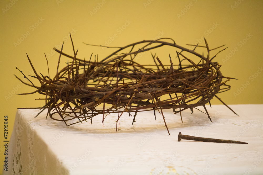 Fototapeta premium christ crown