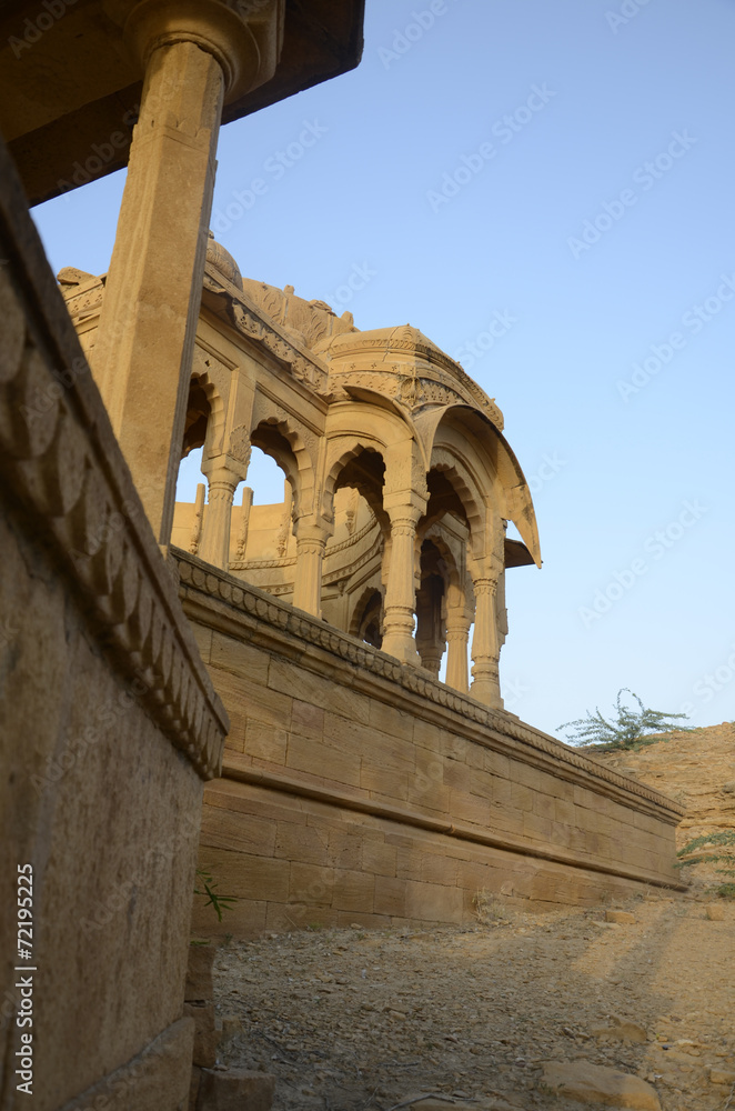 Fototapeta premium Cénotaphes de Jaisalmer
