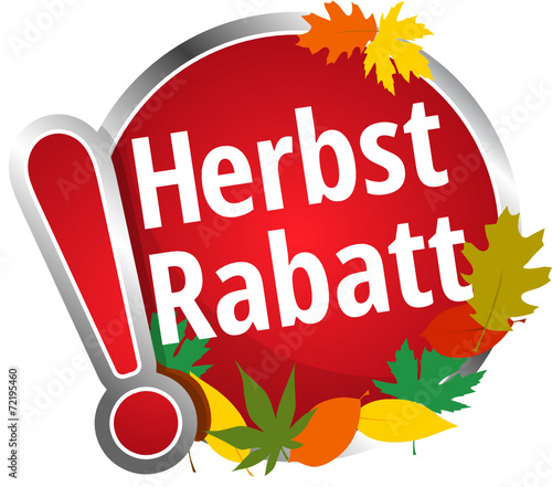 Herbstrabatt