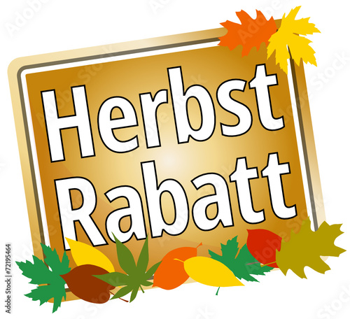 Herbstrabatt