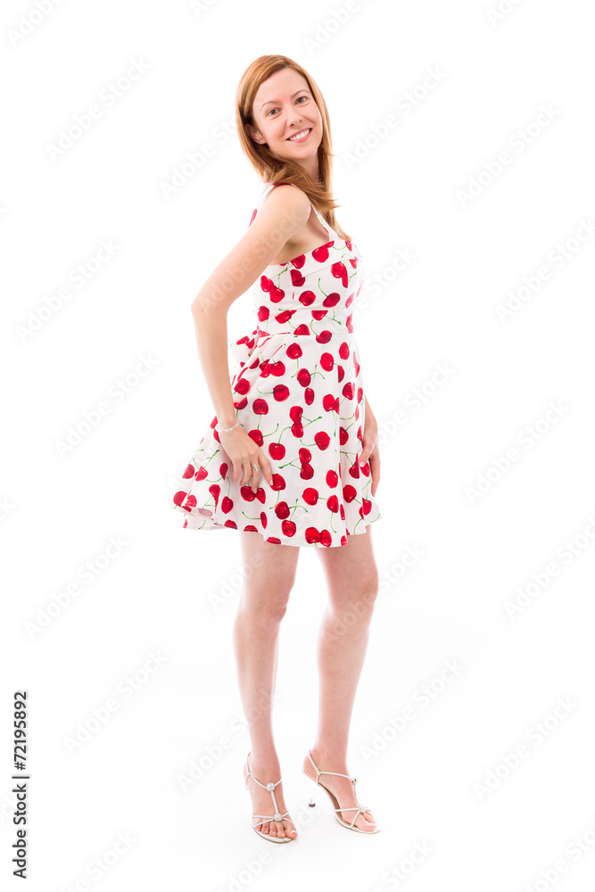 model isolated on plain background back turning around model isolated on plain background back turning around