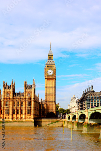 Canvas Print big ben, london