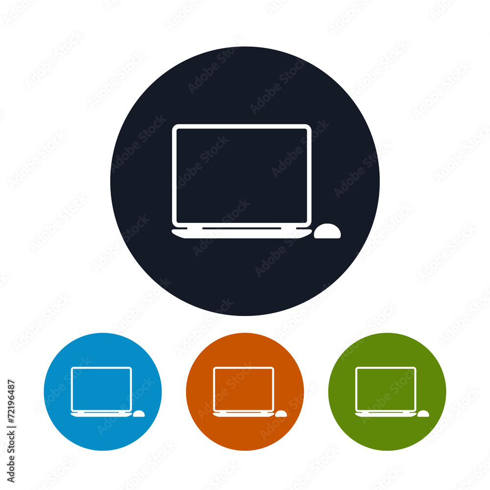 Notebook icon, laptop icon, vector illustration Notebook icon, laptop icon, vector illustration