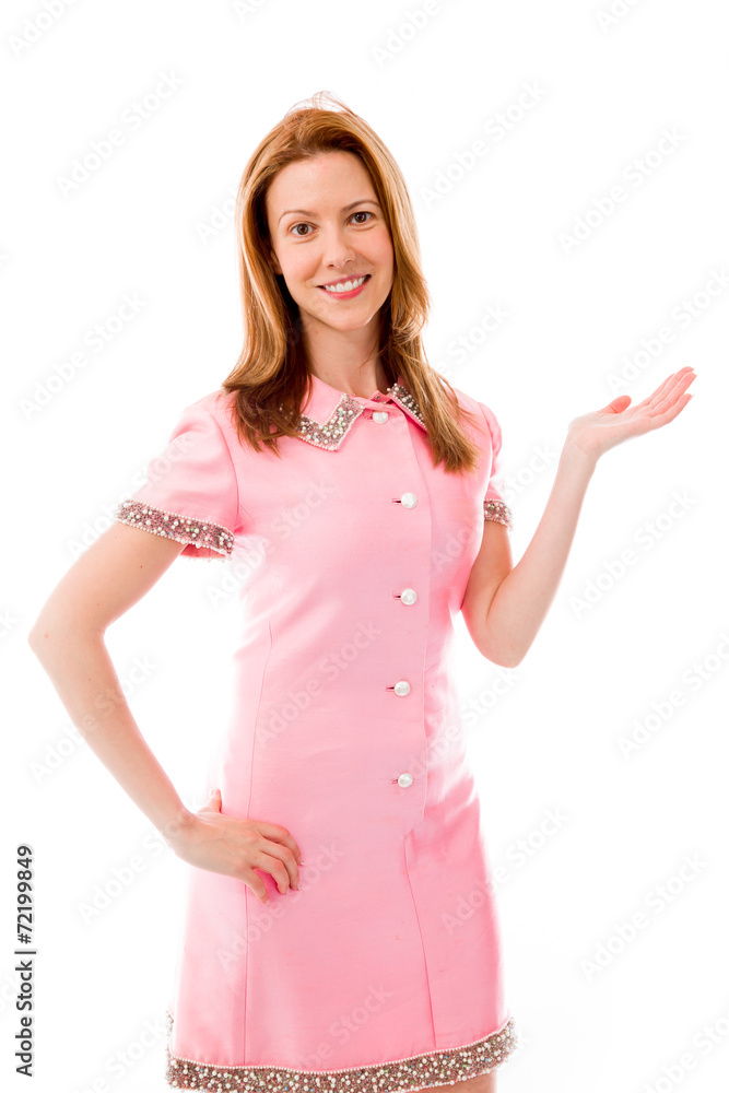 model presenting showcasing with hand model presenting showcasing with hand