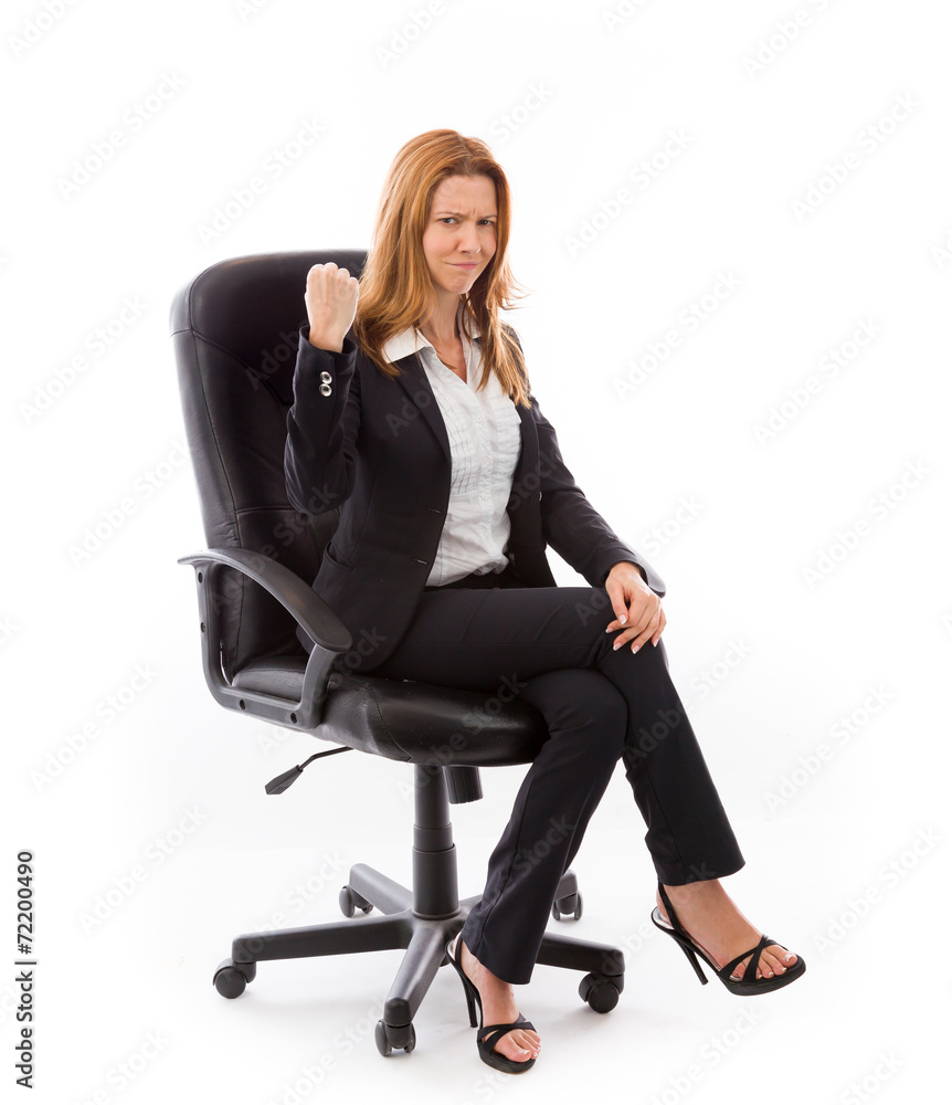 model isolated on white model isolated on white