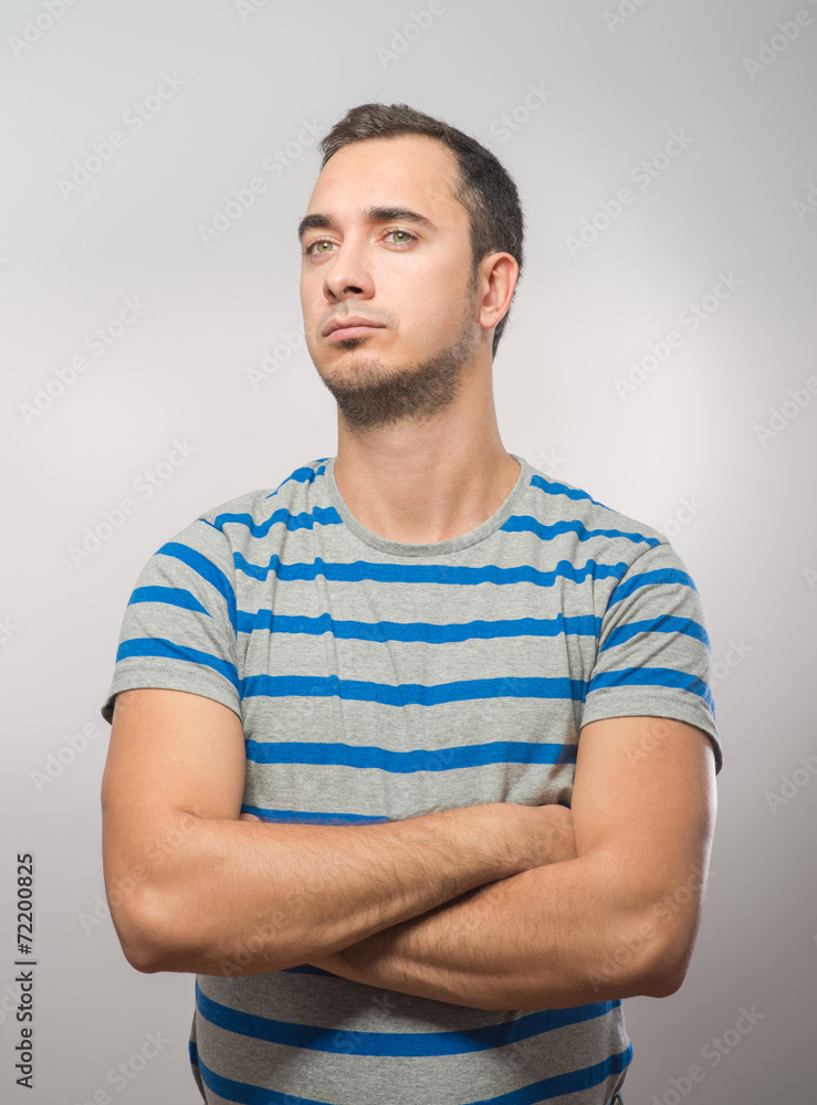 Fototapeta premium Portrait of a smiling young business man