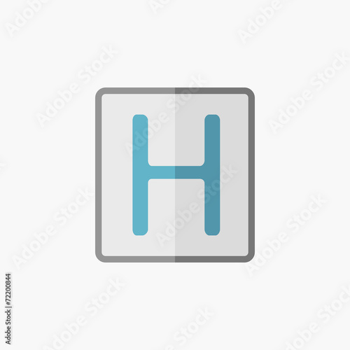 Hospital Flat Icon