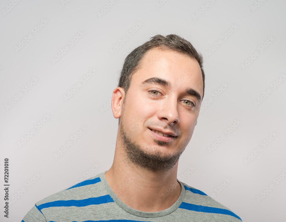 Fototapeta premium Closeup of handsome guy