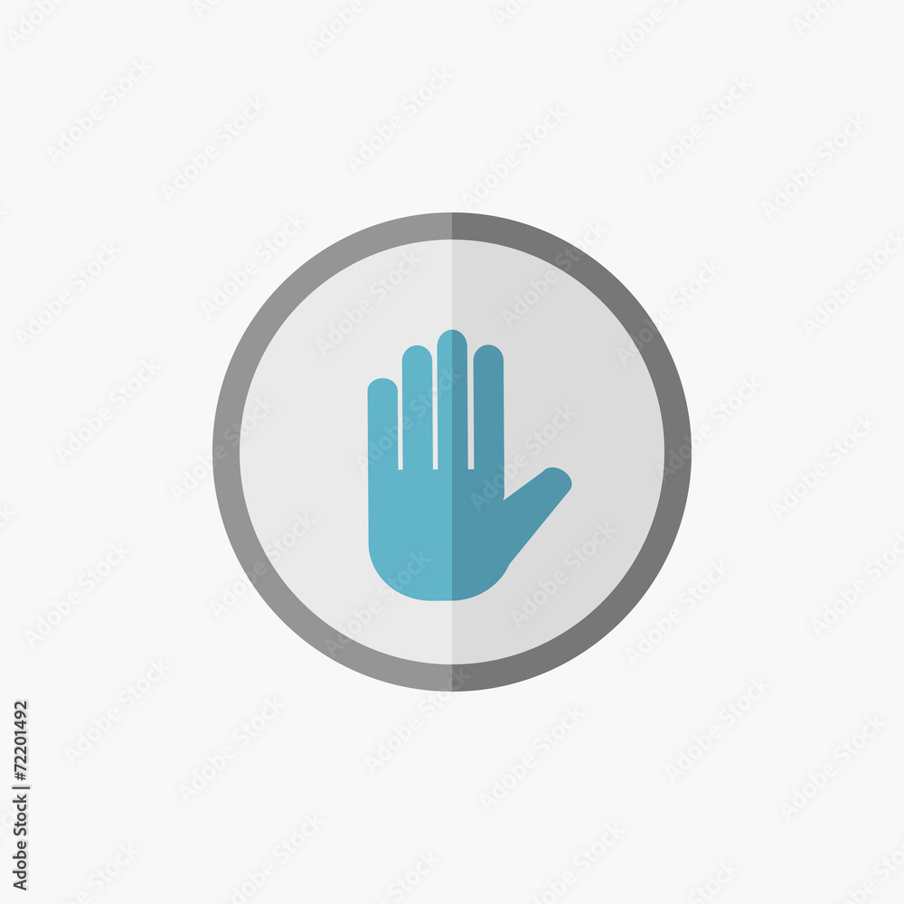 Hand Flat Icon Hand Flat Icon