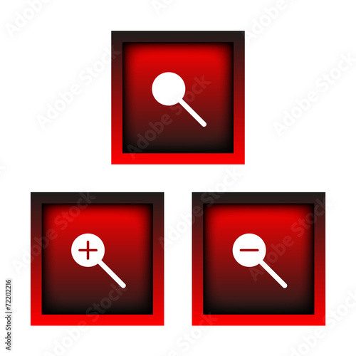 boutons loupe