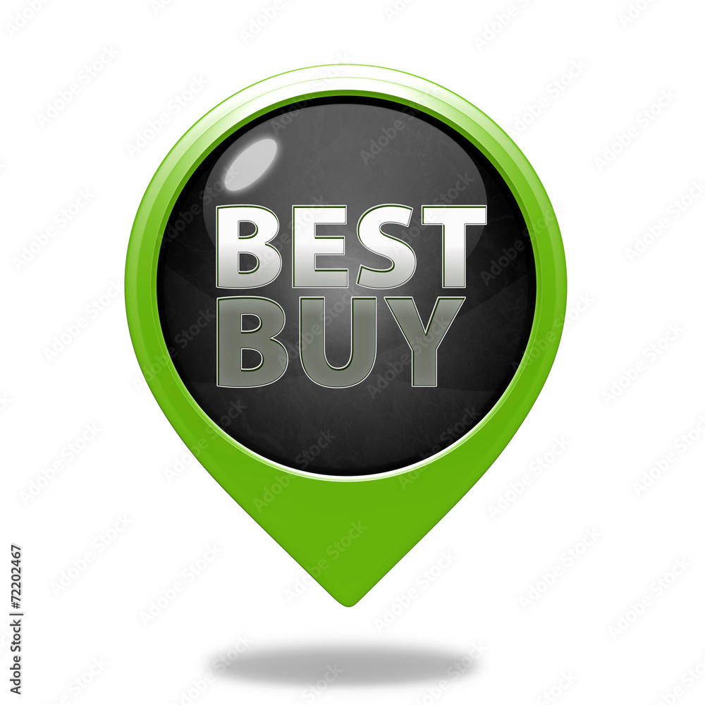 Best buy circular icon on white background Best buy circular icon on white background
