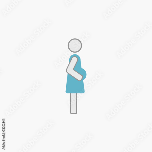 Maternity Flat Icon