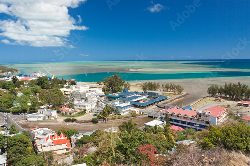 Port-Mathurin  capitale de l   le Rodrigues  Mauritius