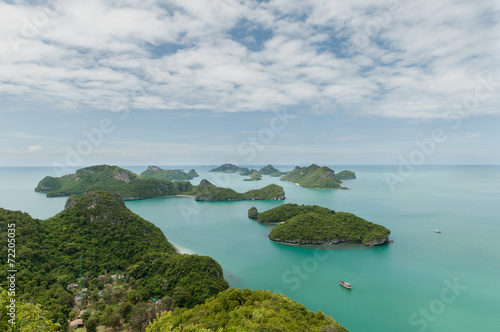 View point of Ang Thong Islands national park ,Thailand © weltreisendertj