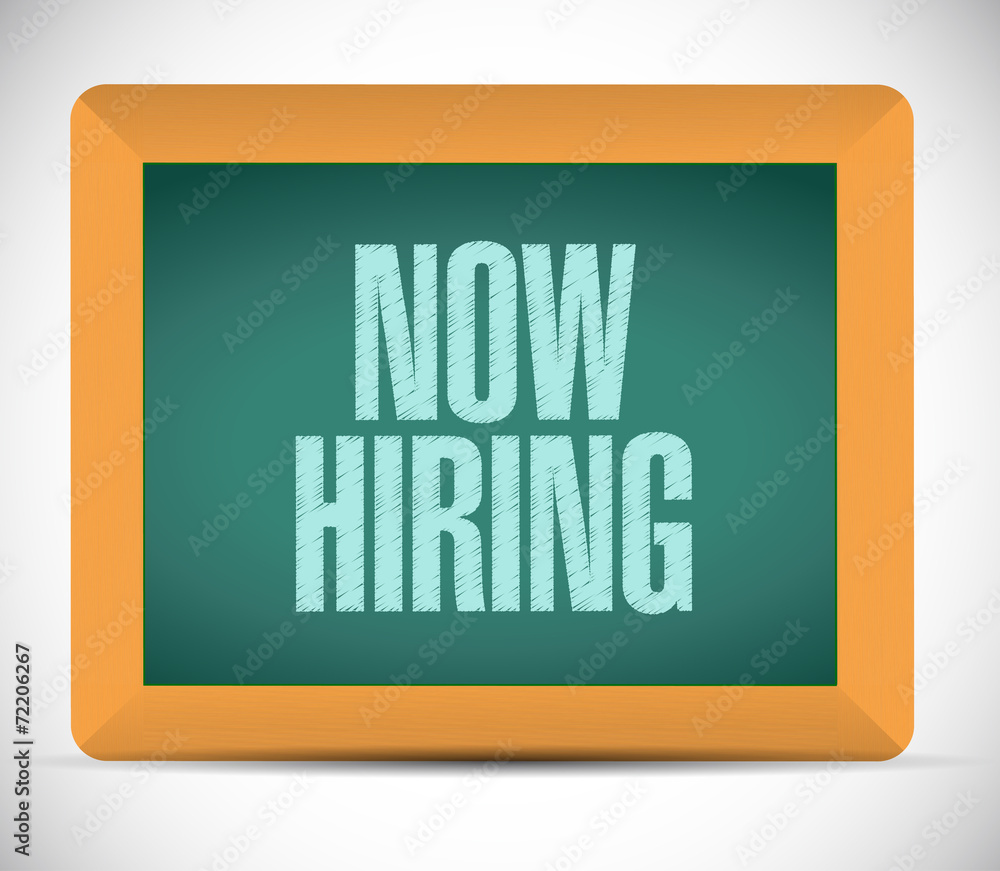 now hiring sign illustration design now hiring sign illustration design