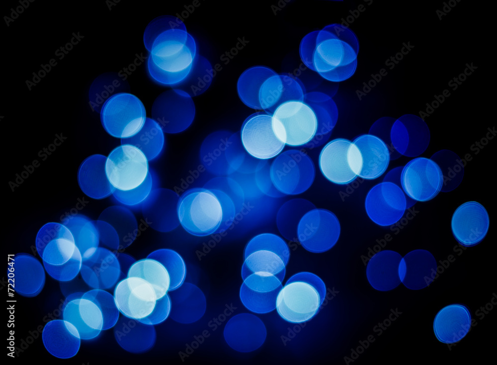 Abstract blue bokeh background Abstract blue bokeh background