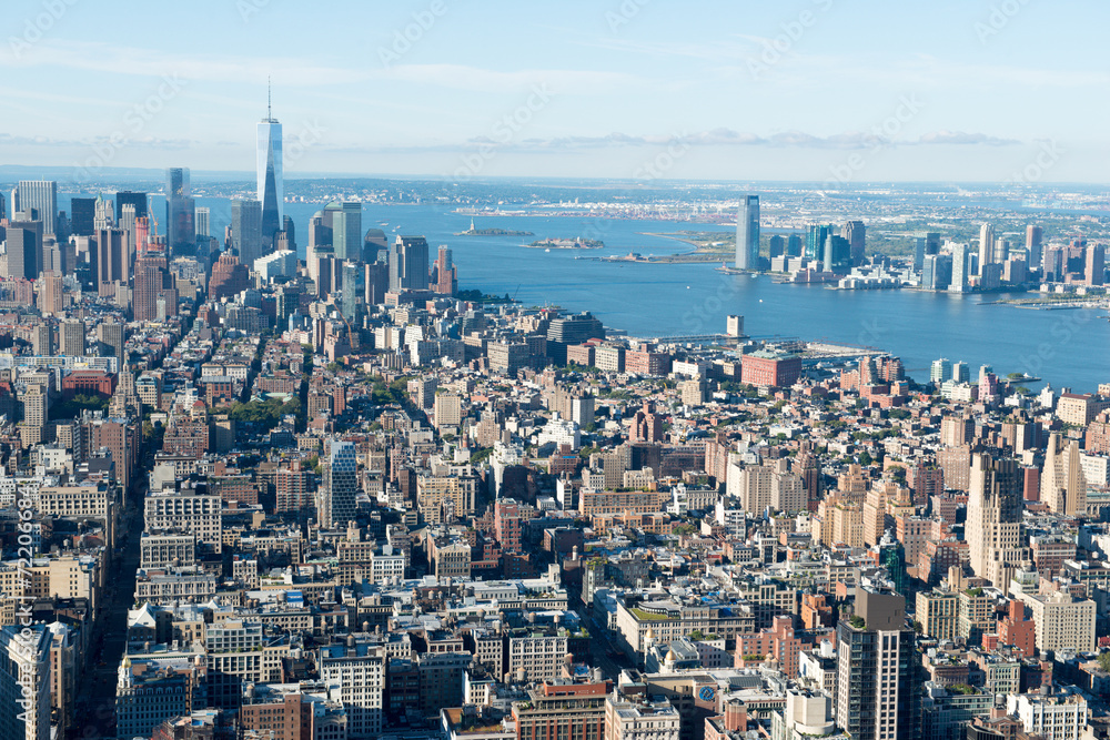 Fototapeta premium Dans la ville de New York