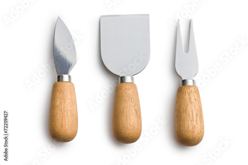 set of cheese knives