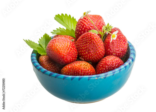 Ripe strawberry