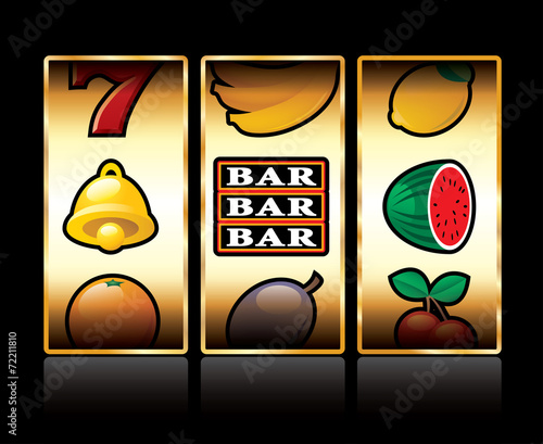 slot machine bar photo