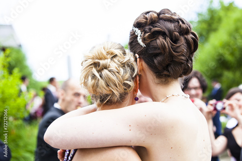 Hochzeitfrisur Beunette Bolnd fashion feiern