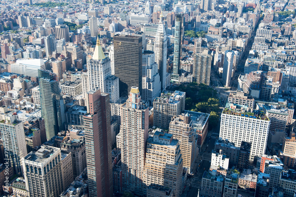 Fototapeta premium Dans la ville de New York