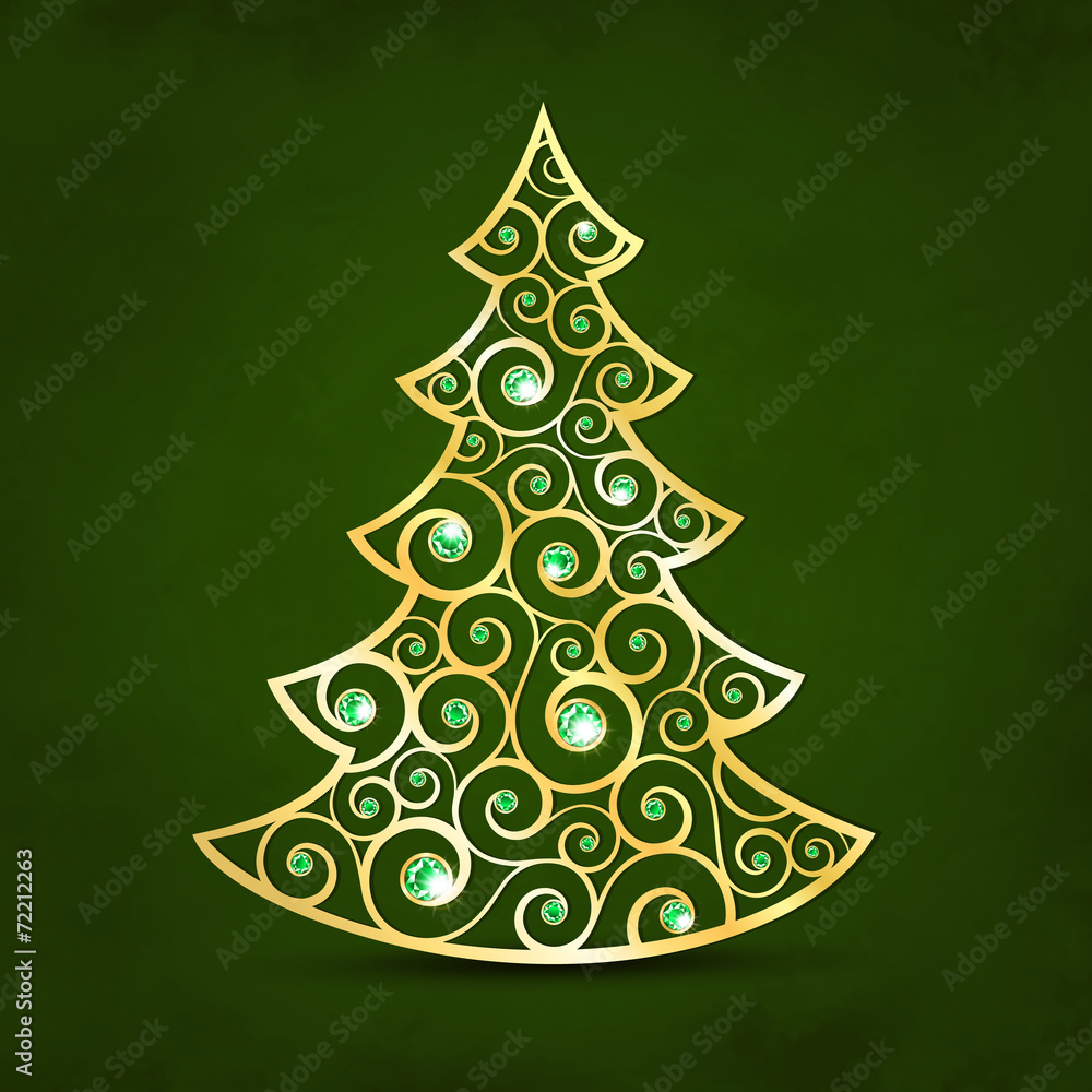 Xmas golden tree Xmas golden tree