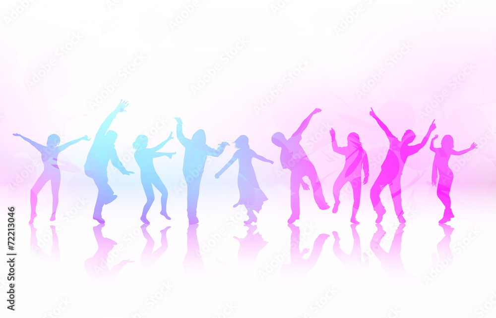 Dancing people Dancing people