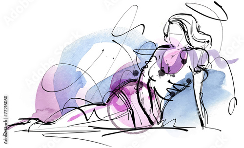 Sitting Woman