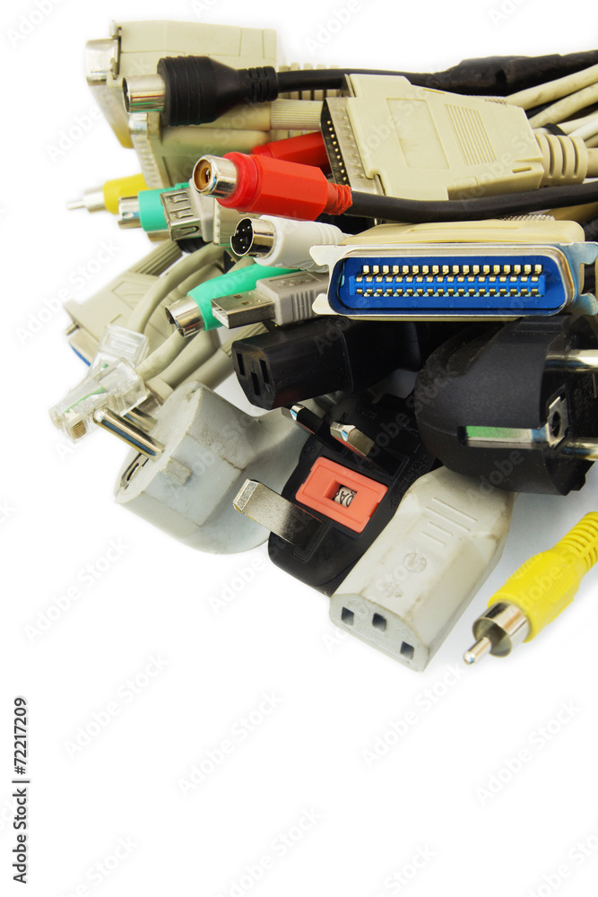 Computer Plugs. Computer Plugs.