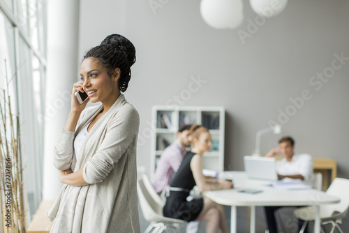 Young people in the office