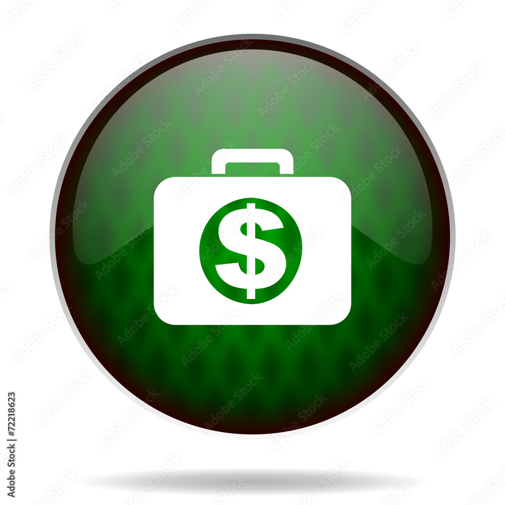 financial green internet icon financial green internet icon