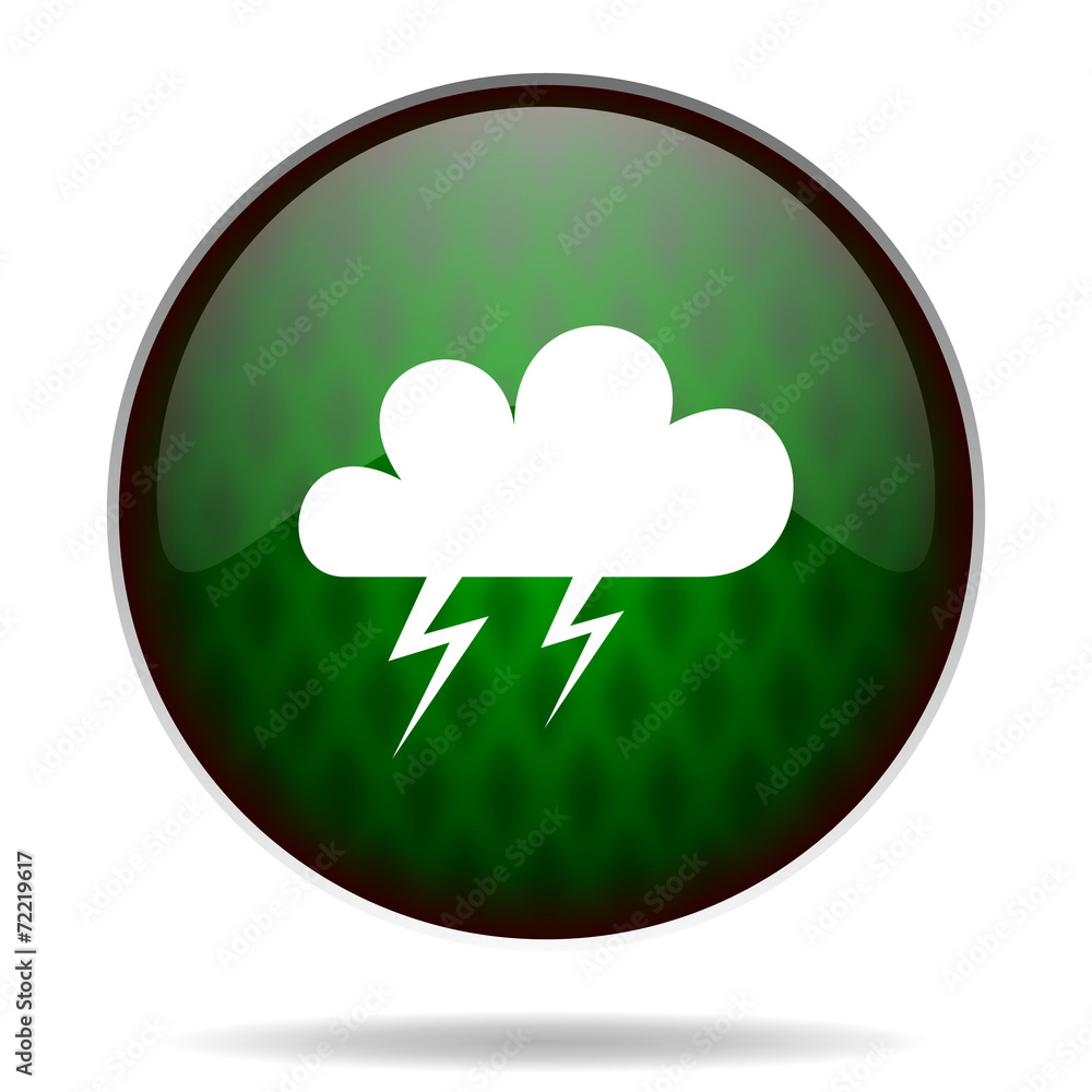 storm green internet icon storm green internet icon