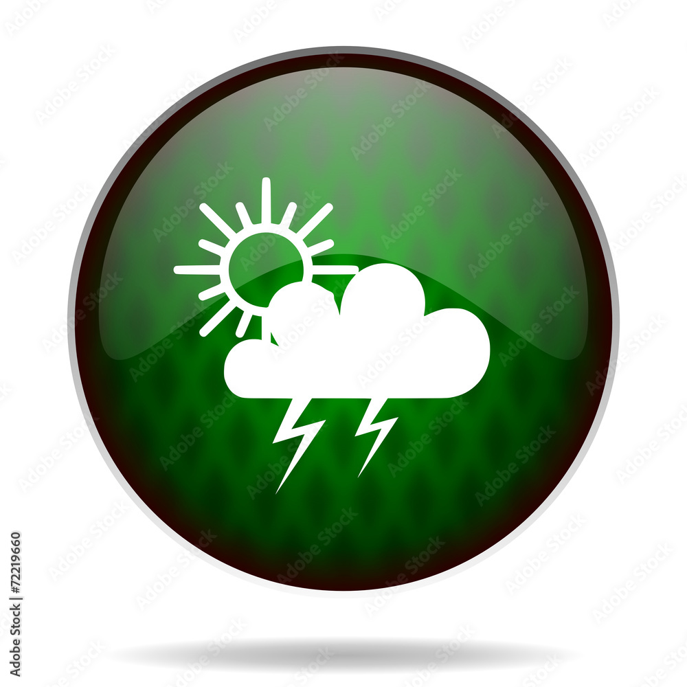 storm green internet icon storm green internet icon