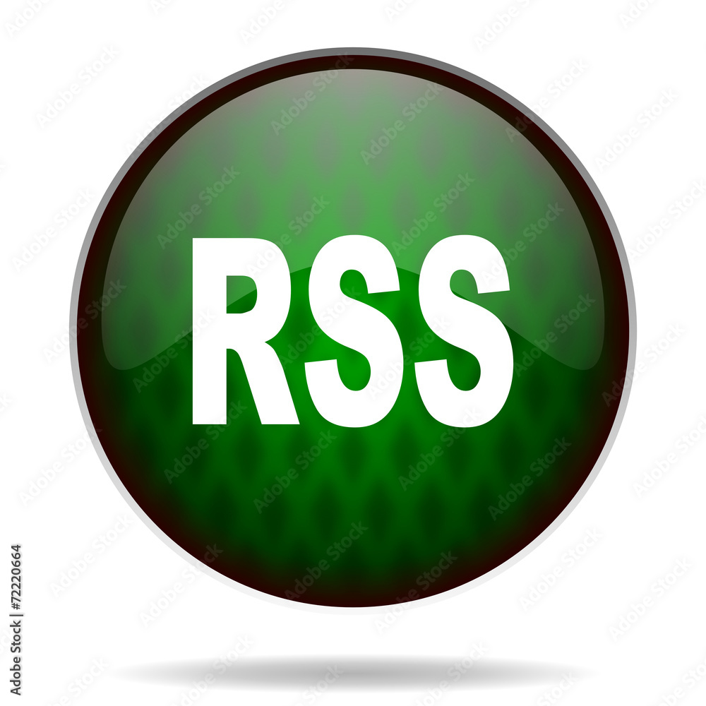 rss green internet icon