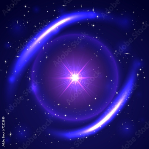 Sun in space