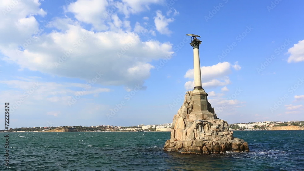 Monument to the flooded ships in Sevastopol, Crime Monument to the flooded ships in Sevastopol, Crime