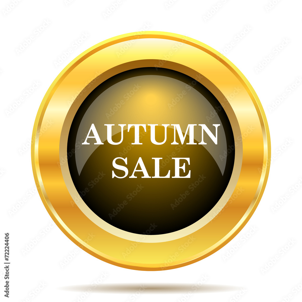 Autumn sale icon Autumn sale icon
