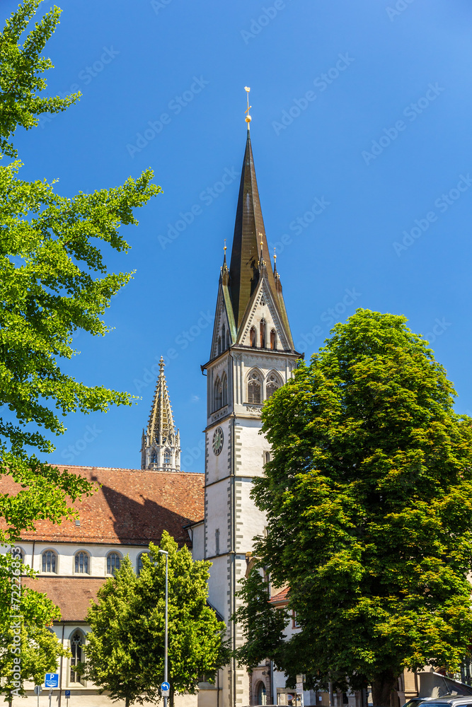 View of Konstanz Minster - Germany, Baden-Wurttemberg View of Konstanz Minster - Germany, Baden-Wurttemberg