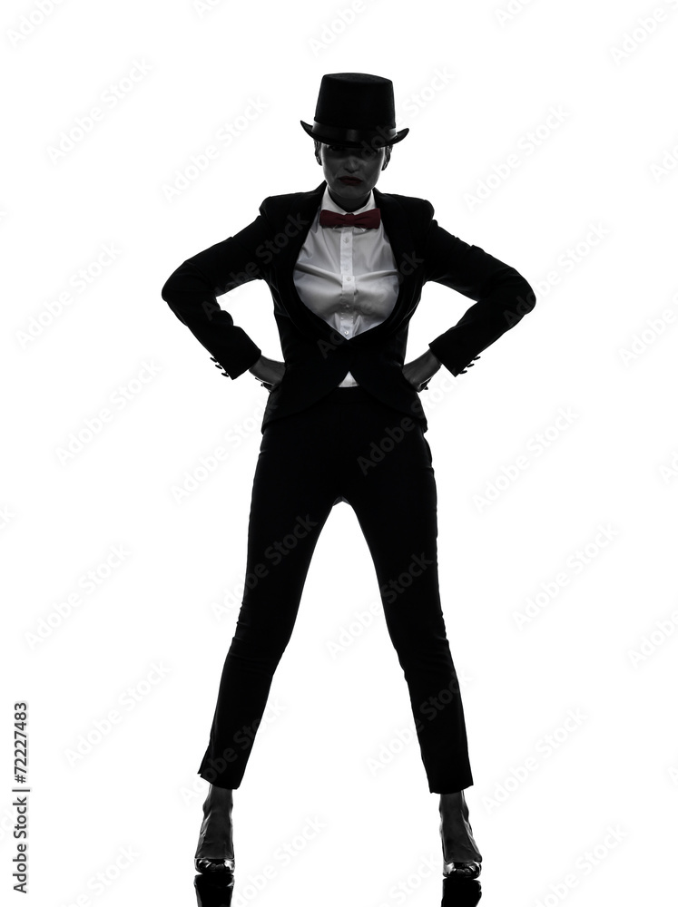 woman master of ceremonies presenter silhouette woman master of ceremonies presenter silhouette
