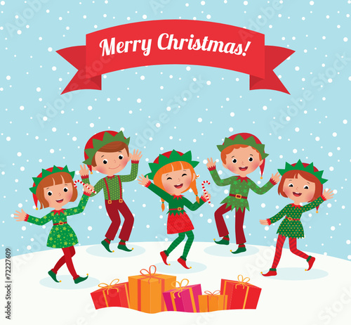 Merry Christmas elves