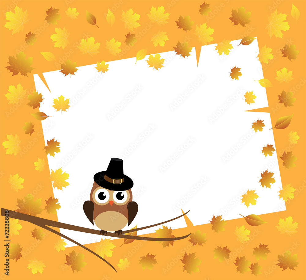 Fall Card Stock Vector | Adobe Stock