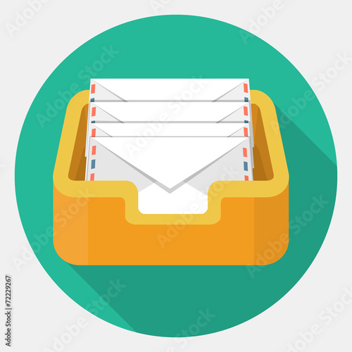 Vector mailbox icon
