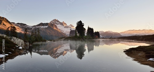 Elfin Lake sunrise photo