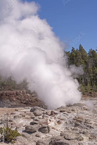 Steam From a Thermal Pool