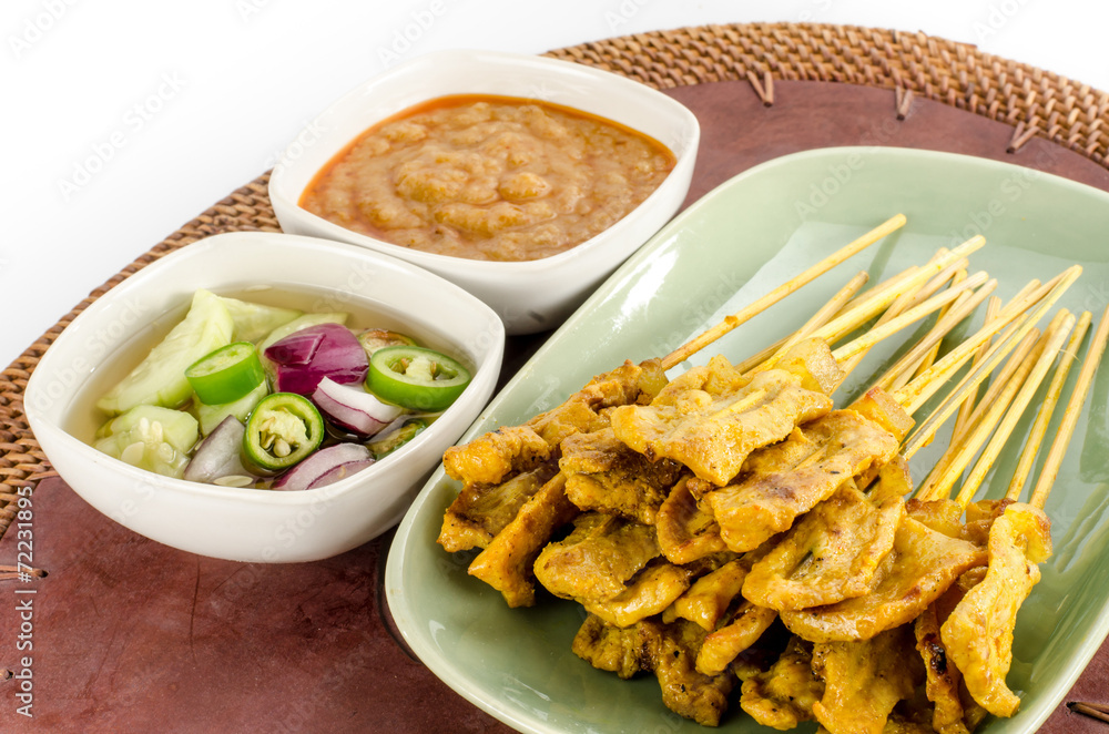 Grilled Pork Satay Grilled Pork Satay