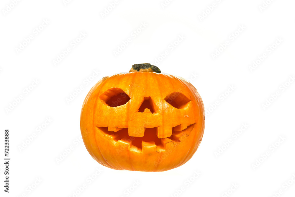 Halloween pumpkin isolated Halloween pumpkin isolated