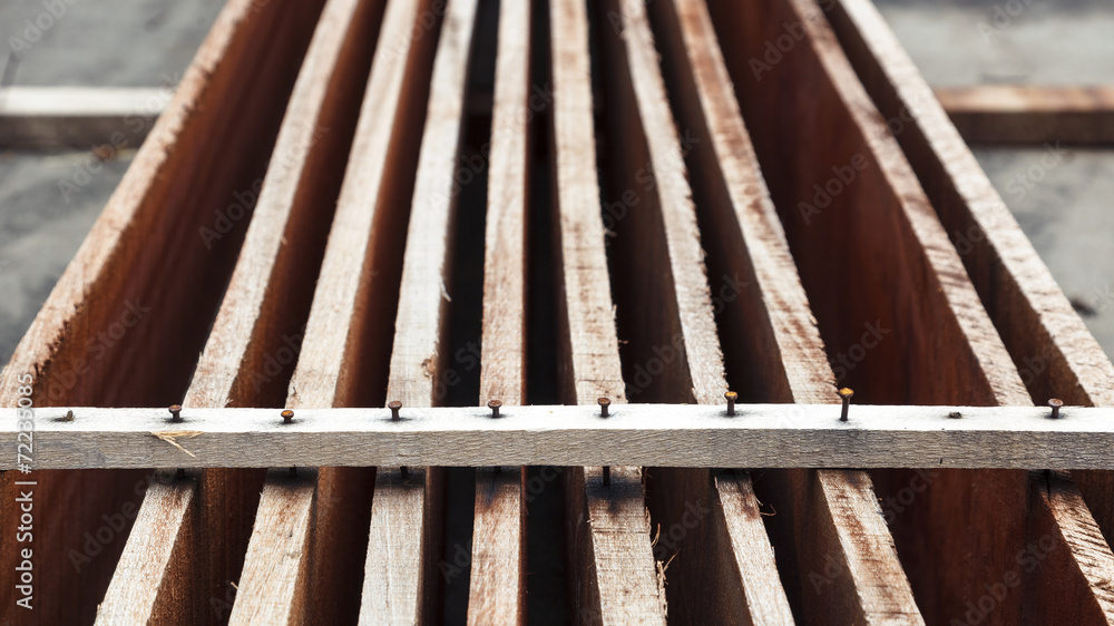 Wood pattern, construction site Wood pattern, construction site
