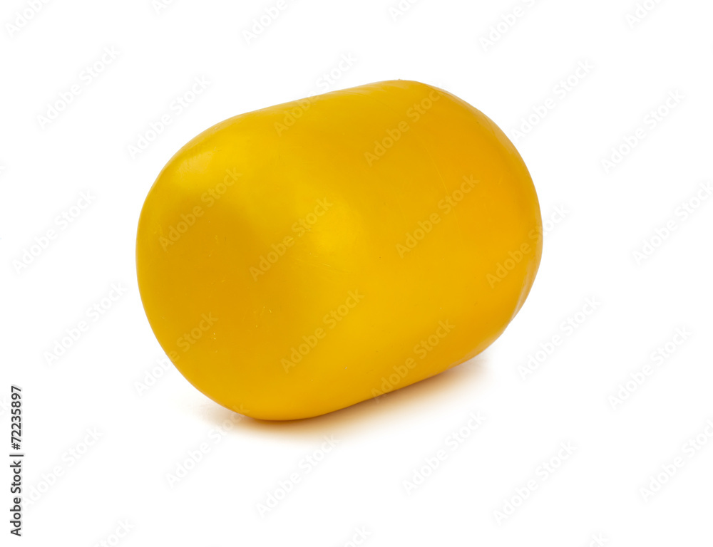 cheese isolated on white