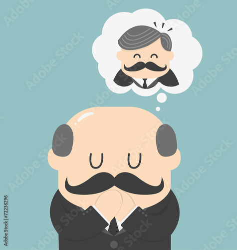 Dreams of bald men